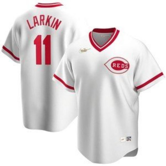 cincinnati reds barry larkin jersey